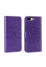 Apple iPhone 7 4.7" Phone Case PU Leather Wallet Card Slot Stand Magnetic Book Flip Cover-Purple